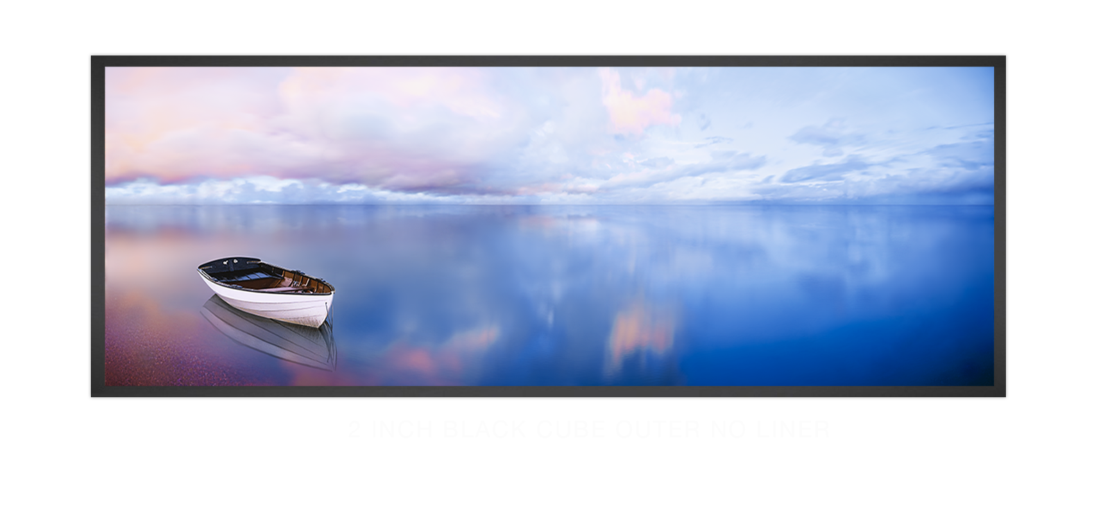10BLUELAKEBOAT 2 Inch Black Cube Outer w_No Liner T