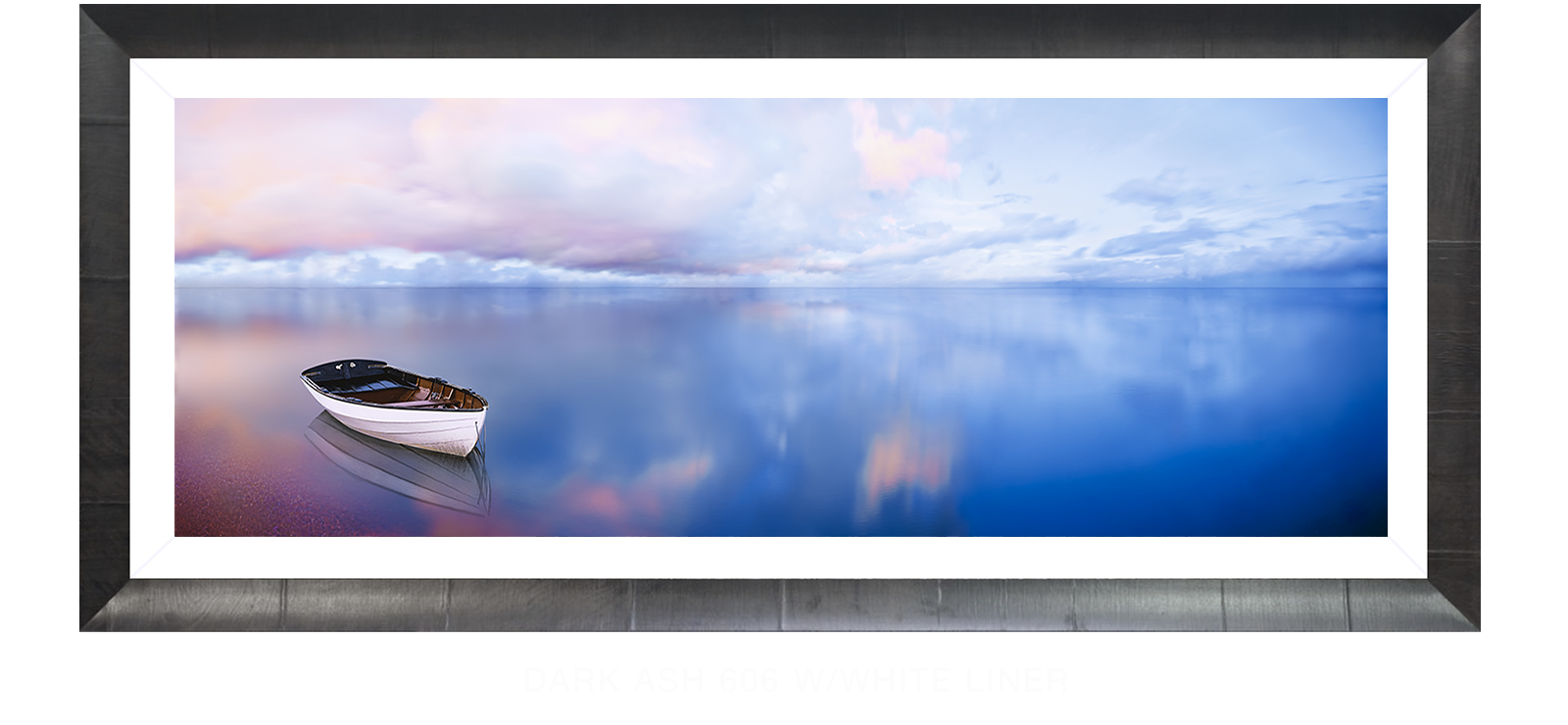 18BLUELAKEBOAT Dark Ash 606 w_Wht Liner T