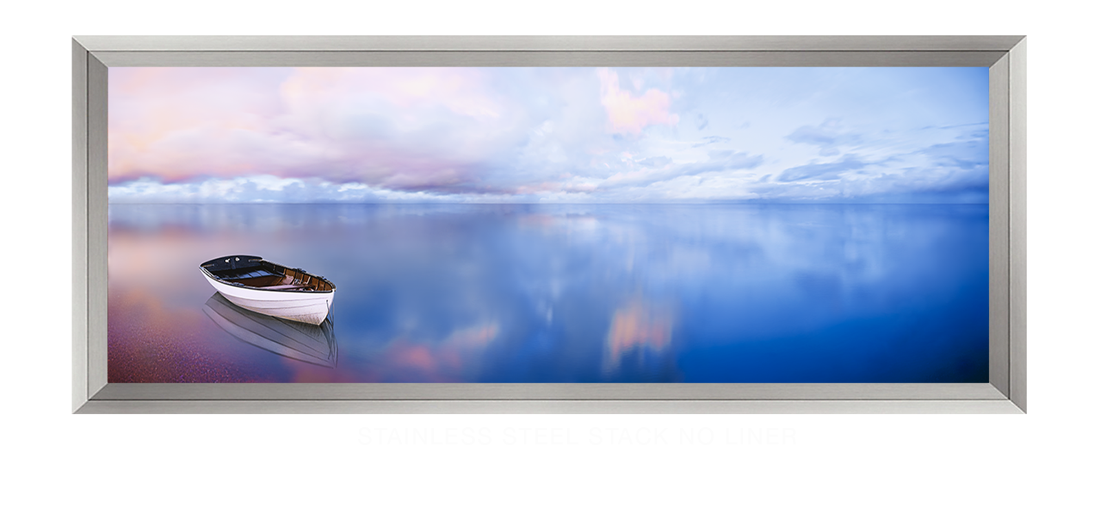 7BLUELAKEBOAT Stainless Steel Stack No Liner T