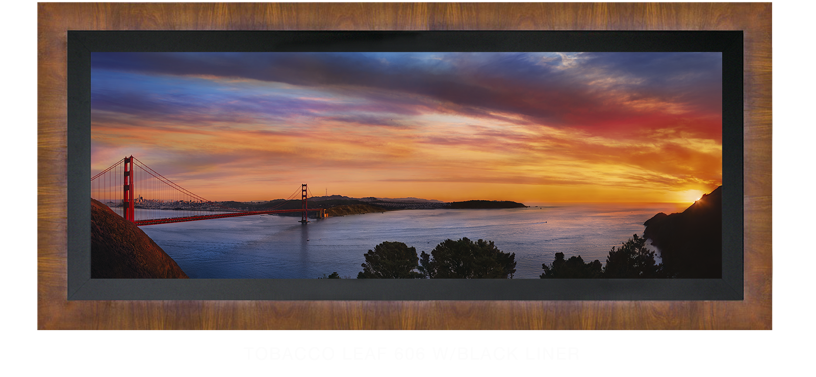 23GoldenGateBridge Tobacco Leaf 606 w_Blk Liner T