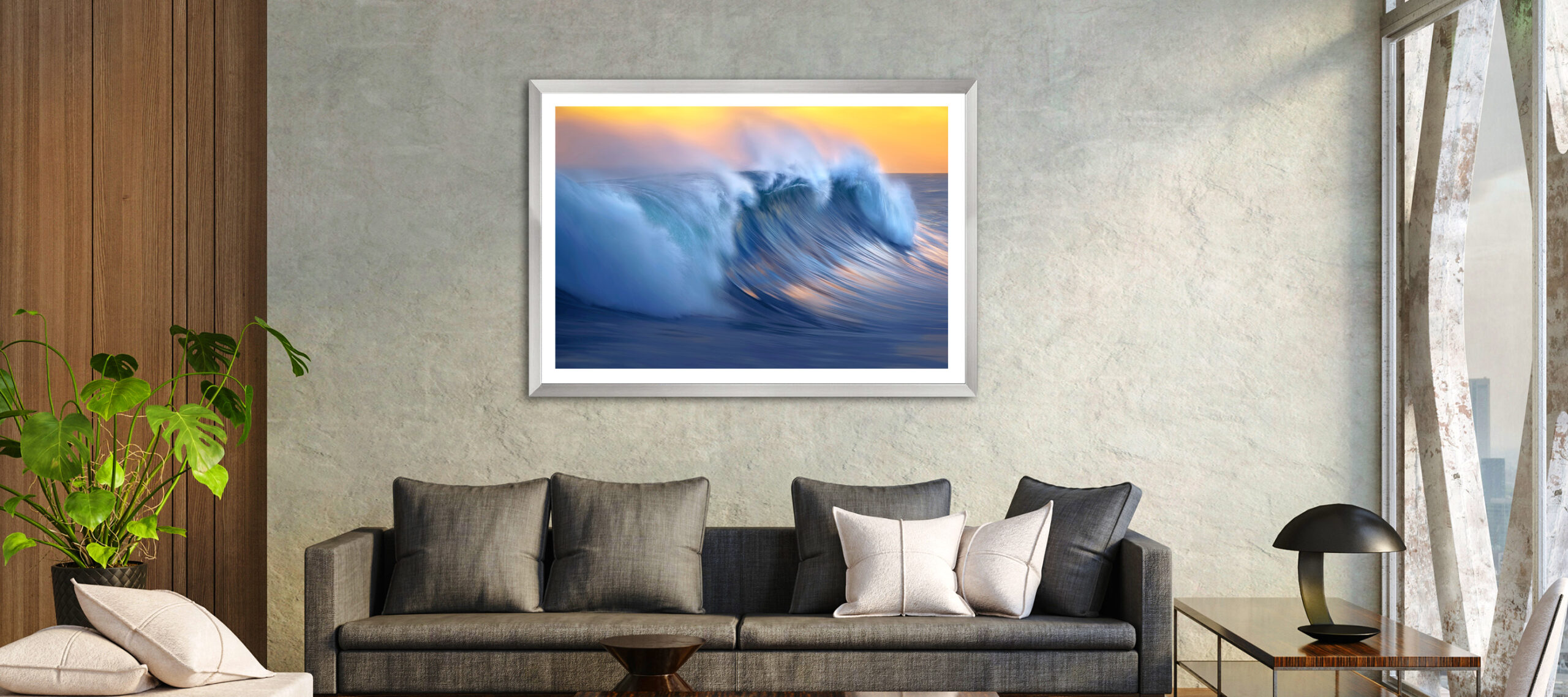 Living,Room,Interior,In,Loft,,Industrial,Style,,3d,Render