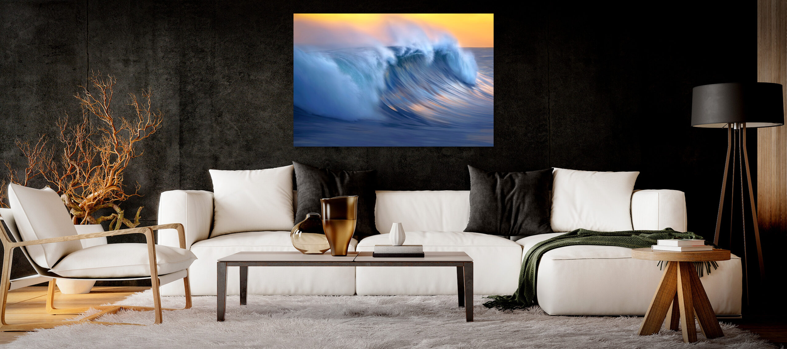 Modern,Interior,Design,Of,Living,Room,With,White,Sofa,And