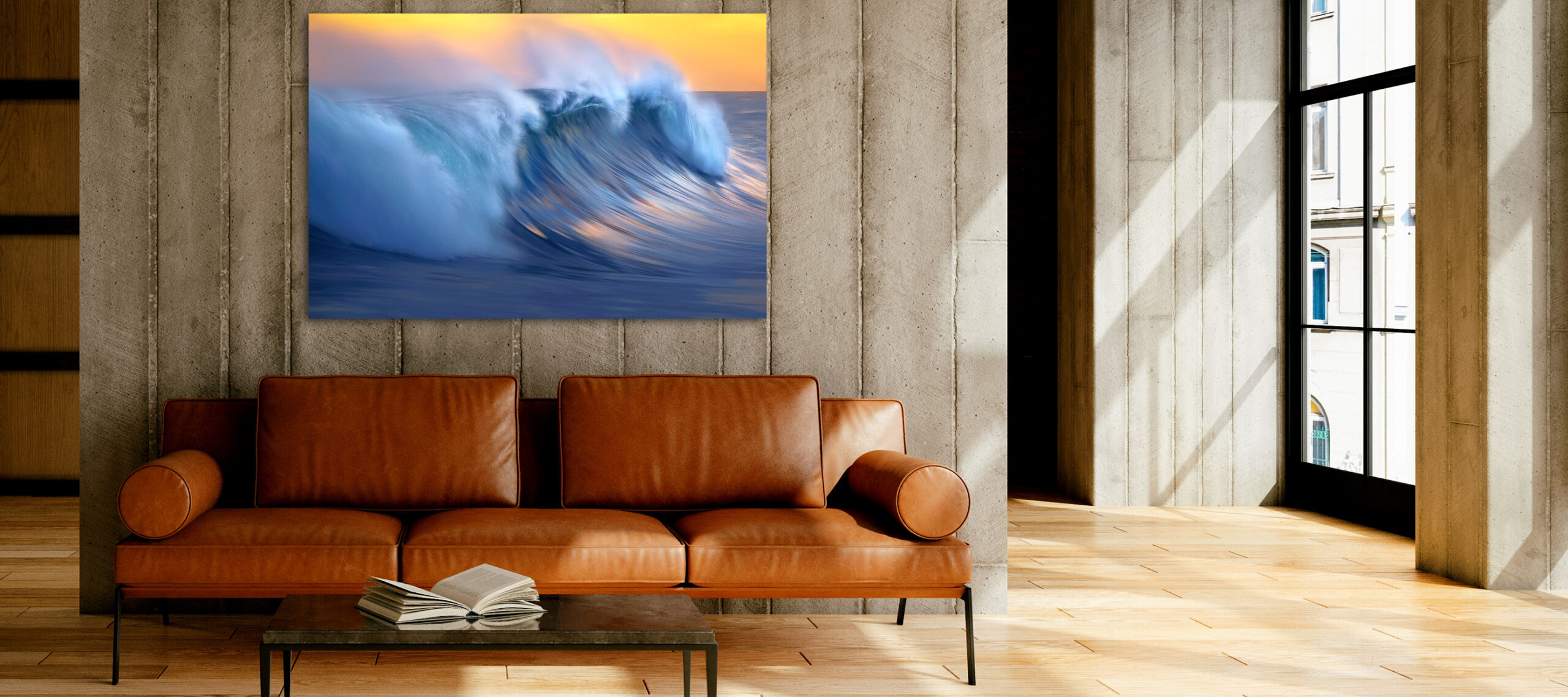 Office,Interior,,Loft,In,Industrial,Style,,3d,Render