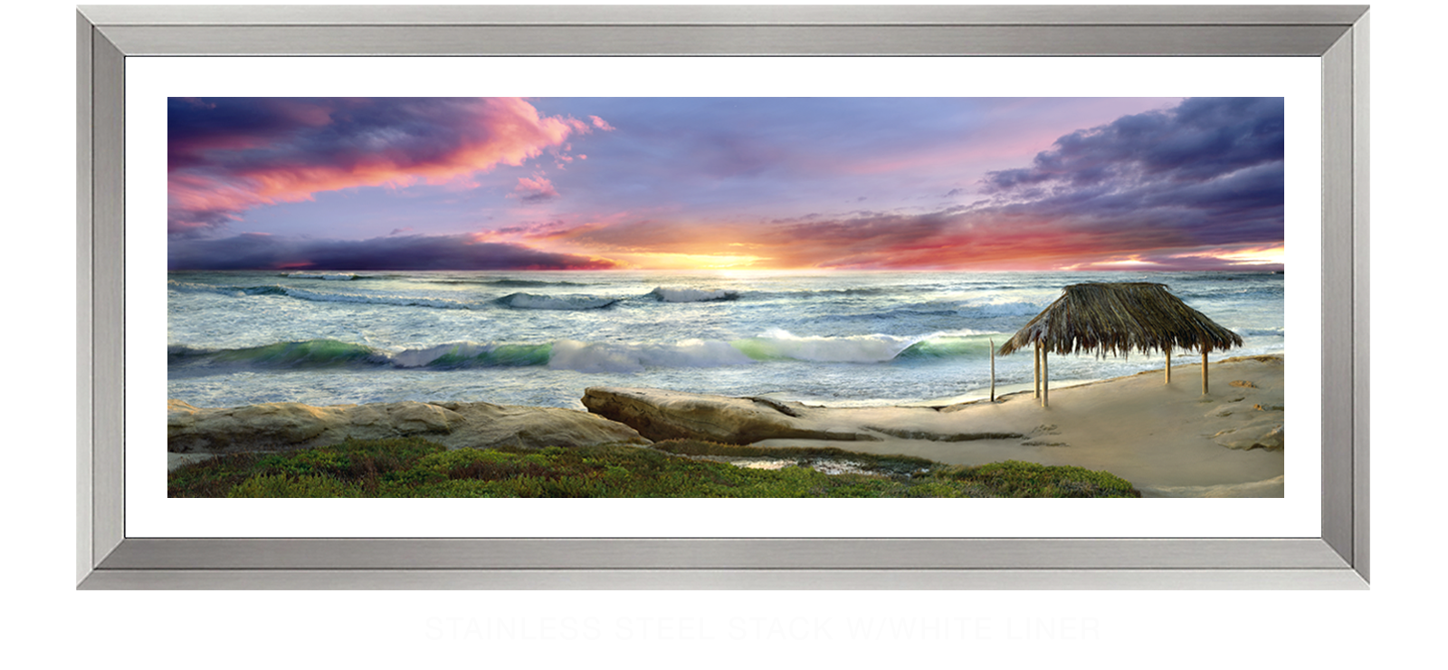 6AWAITANCE Stainless Steel Stack w_Wht Liner T