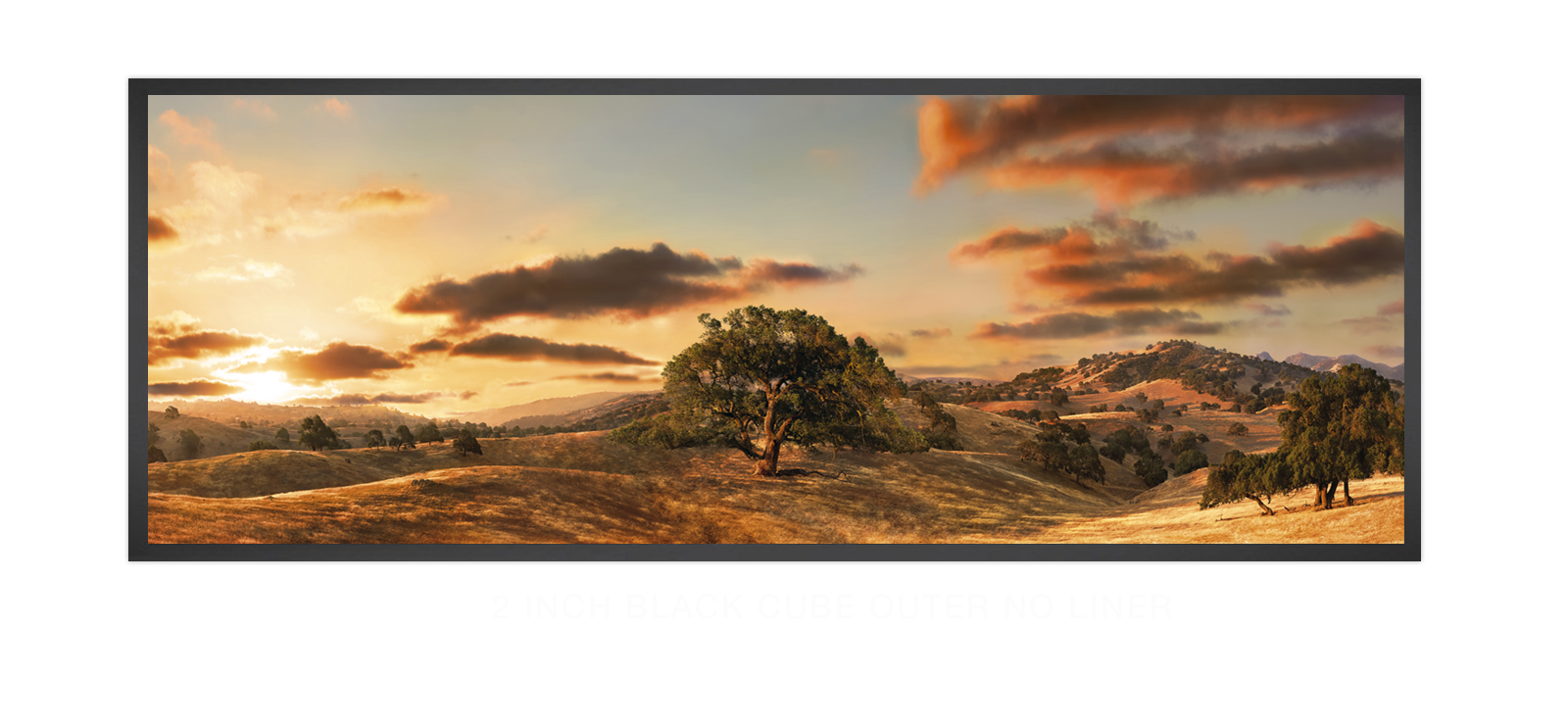 10OAKS 2 Inch Black Cube Outer w_No Liner T