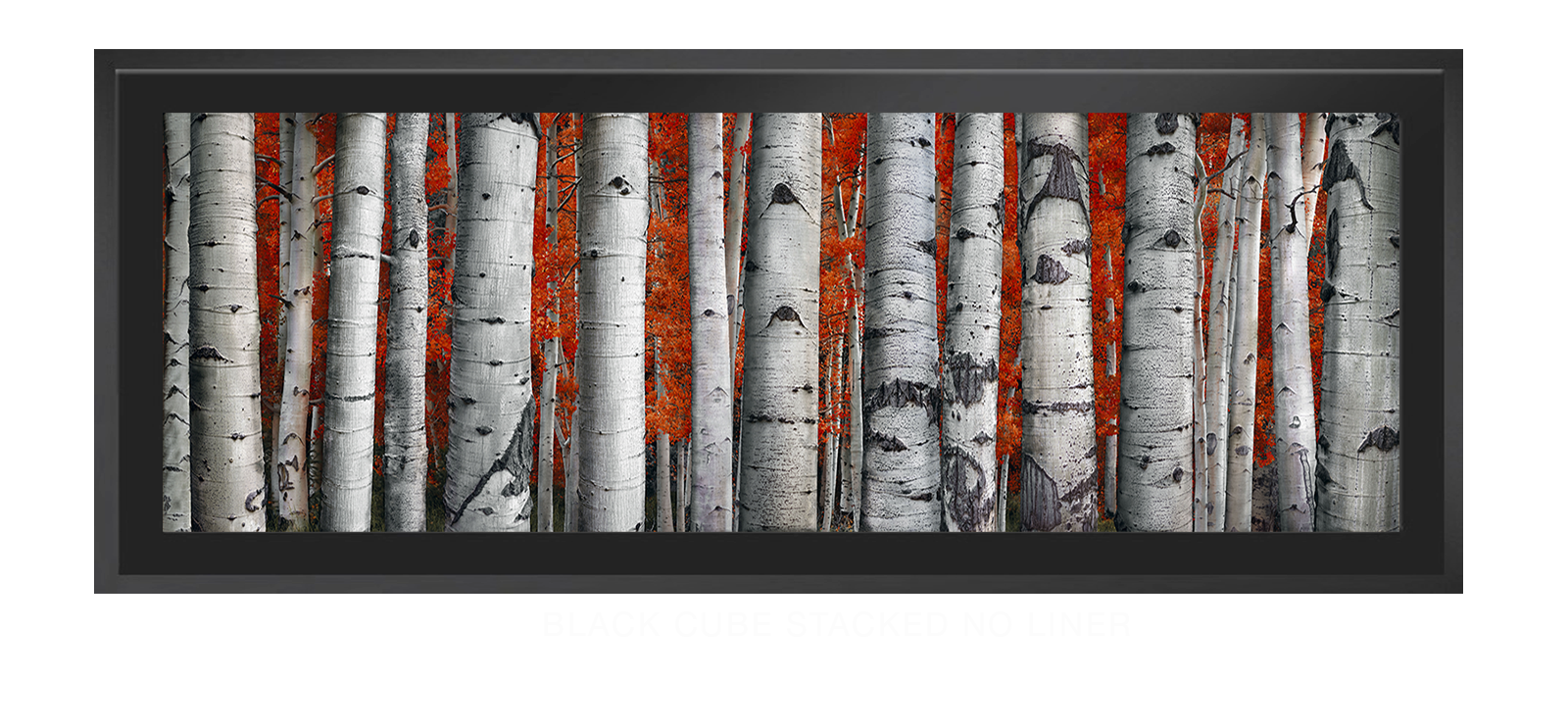 16ASPEN Black Cube Stacked No Liner T